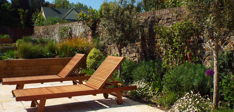 Family Terrace Garden Design Whitstable