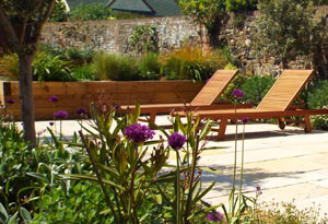 Family Terrace Garden Design Whitstable