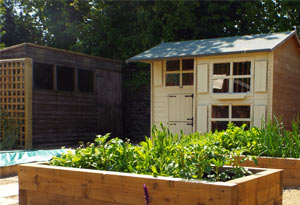 Family Terrace Garden Design Whitstable